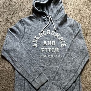 Size Medium Abercrombie & Fitch Gray Hoodie for Men